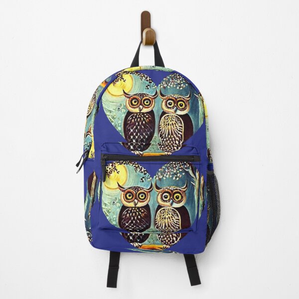 Item preview, Two owls in love in a magical forest. Surrealism. designed and sold by Natalia-Vlad.