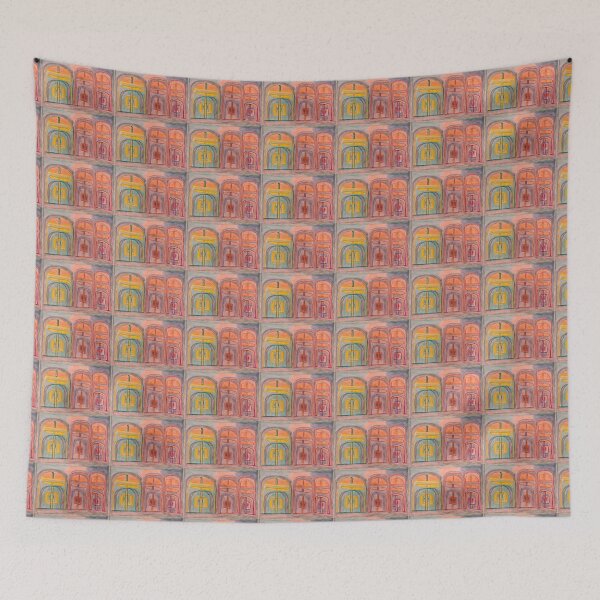 Item preview, Arched Doorways Colourful Designsg designed and sold by PodmenikArt.