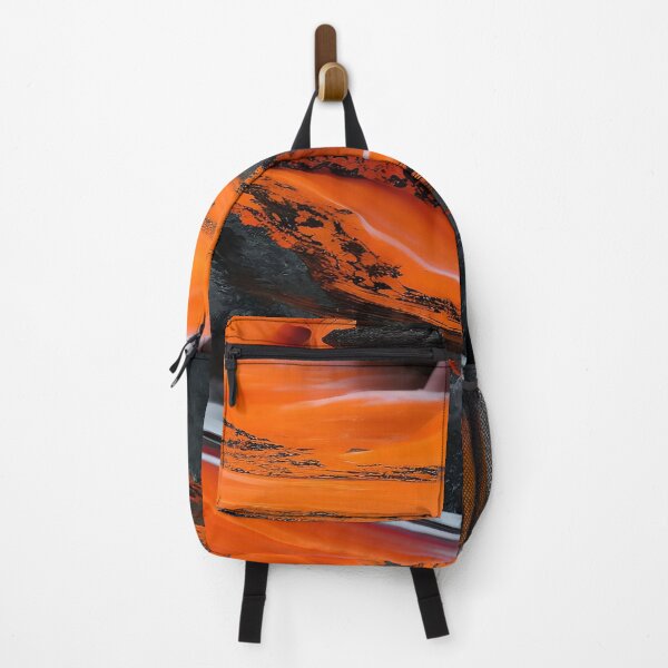 Item preview, Orange Flowing Liquid Over a River of Black Coal  designed and sold by deniselynnimage.