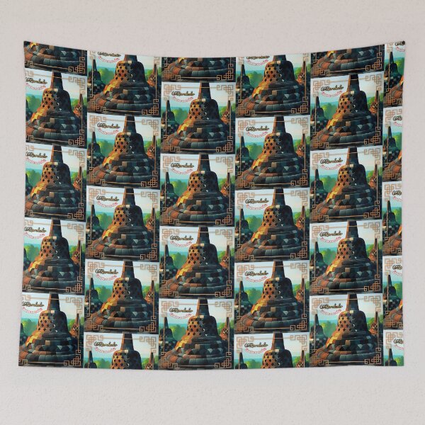 Item preview, Borobudur Temple - Indonesia designed and sold by ManikRaja.