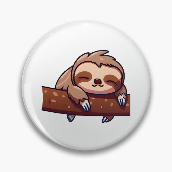 Item preview, Slothful Serenity: Peaceful Sleeping Sloth Design designed and sold by NathalieRached.