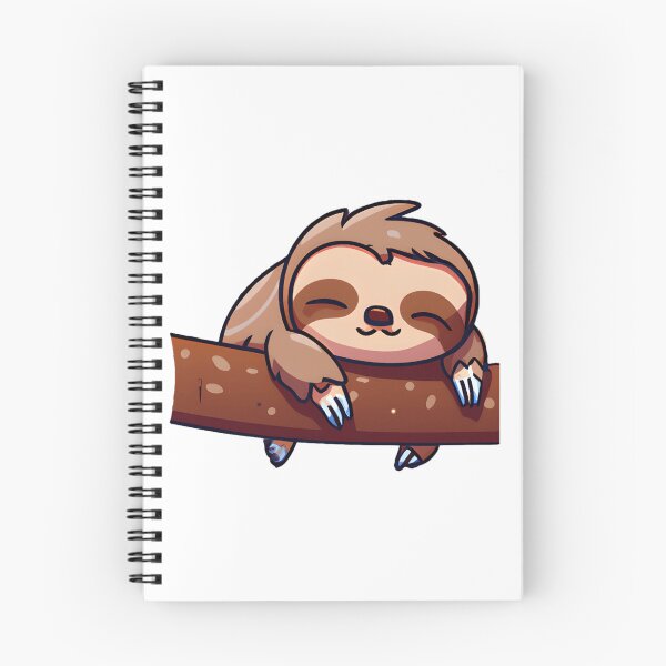 Item preview, Slothful Serenity: Peaceful Sleeping Sloth Design designed and sold by NathalieRached.