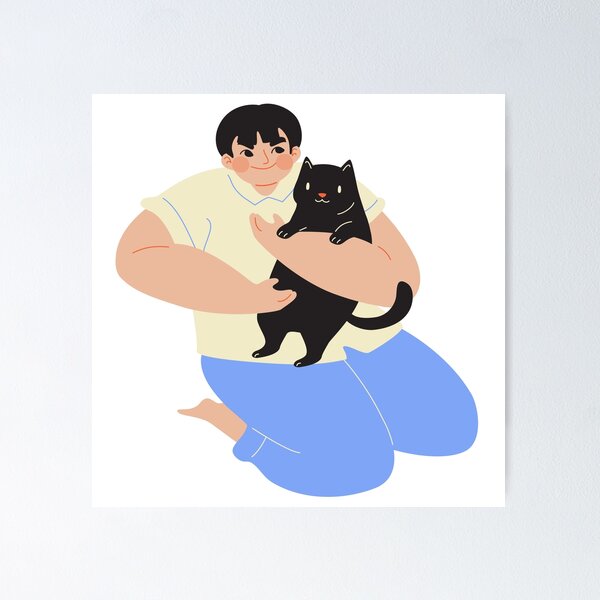 Item preview, Sorry I can't. I'm hanging out with my Cat designed and sold by KatsCanvas.
