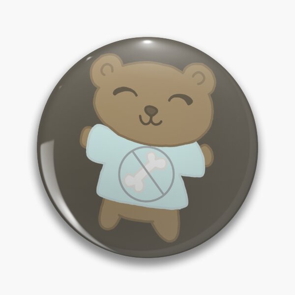 Item preview, no bones day teddy bear designed and sold by Kimmy Rose.