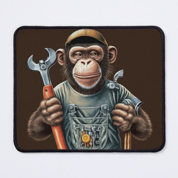 Item preview, Working Tradie Monkey on the tools designed and sold by ArtificialEye.