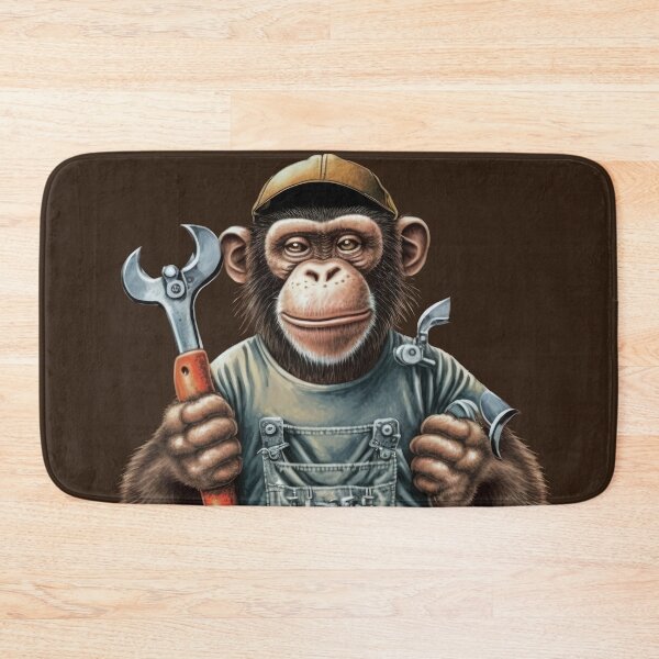 Item preview, Working Tradie Monkey on the tools designed and sold by ArtificialEye.