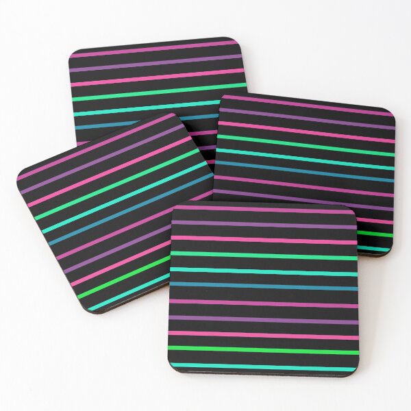Item preview, Multicolor stripes pattern designed and sold by cutecrazytshirt.