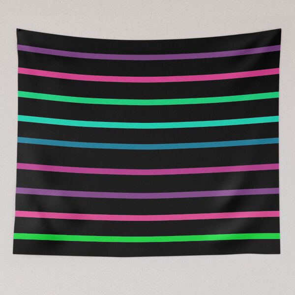 Item preview, Multicolor stripes pattern designed and sold by cutecrazytshirt.