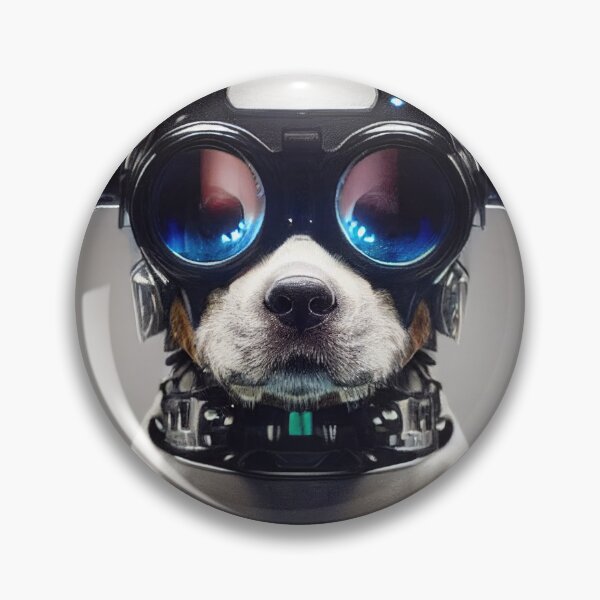 Item preview, Cyborg Puppy dog from the Cyberpunk future designed and sold by ArtificialEye.
