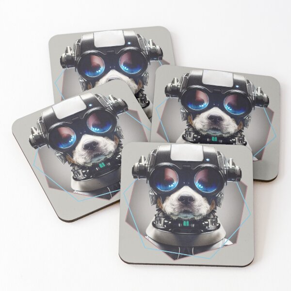 Item preview, Cyborg Puppy dog from the Cyberpunk future designed and sold by ArtificialEye.