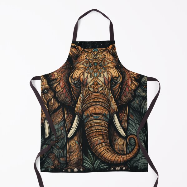 Item preview, Tribal Elephants designed and sold by DreamPuzzles.