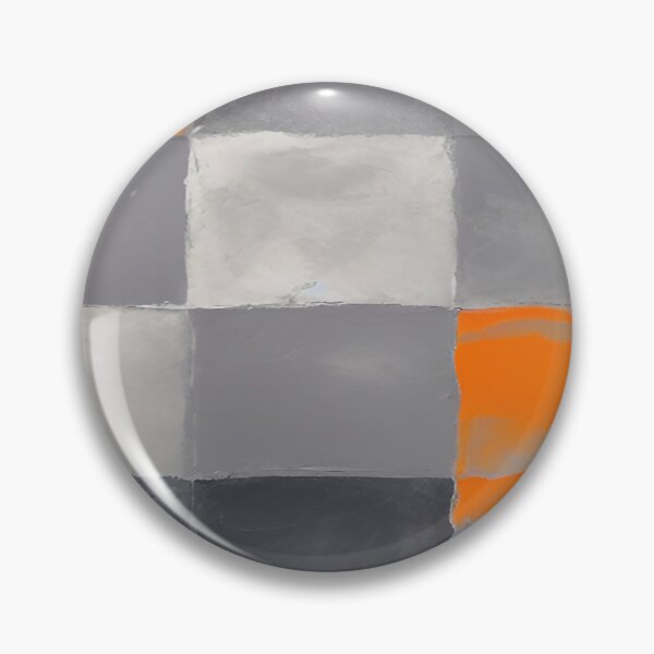 Item preview, Orange Black and Gray Geometric Rectangular Plaid designed and sold by deniselynnimage.