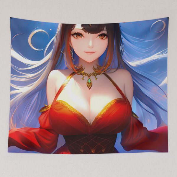 Item preview, Waifu Taurus Zodiac Sign designed and sold by WaifusDiffusion.