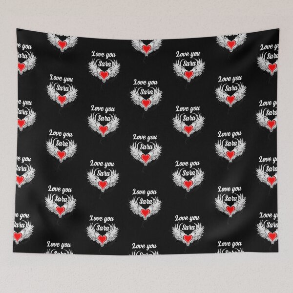 Item preview, Love you Sara  designed and sold by Dido-shop-art ⭐⭐⭐⭐⭐.