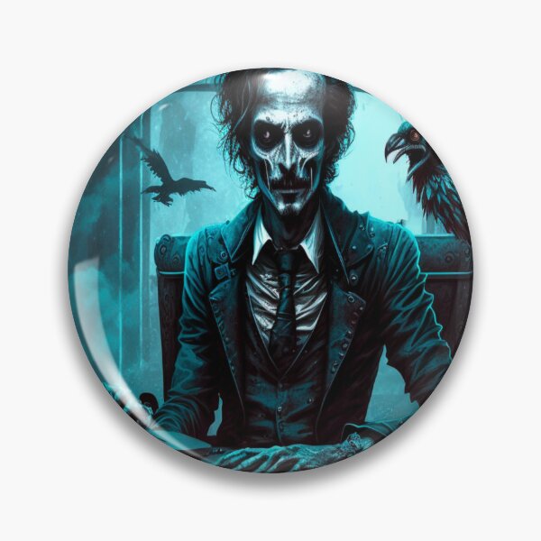 Item preview, Zombie Edgar Allan Poe with a Laptop  designed and sold by DoctorRot.