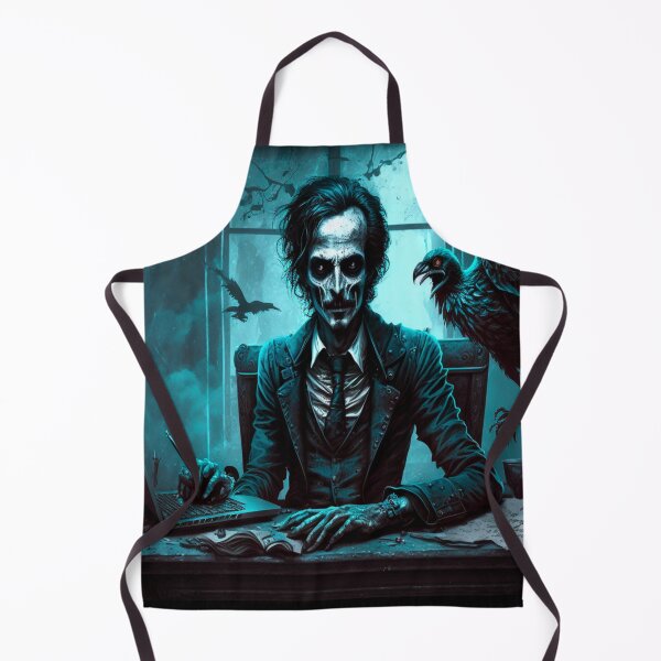 Item preview, Zombie Edgar Allan Poe with a Laptop designed and sold by DoctorRot.