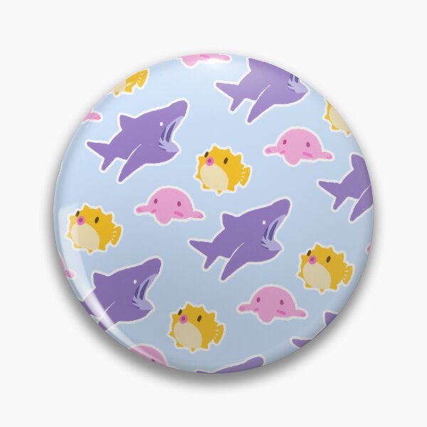 Item preview, Cute Assorted Fish Pattern designed and sold by SailorChips.