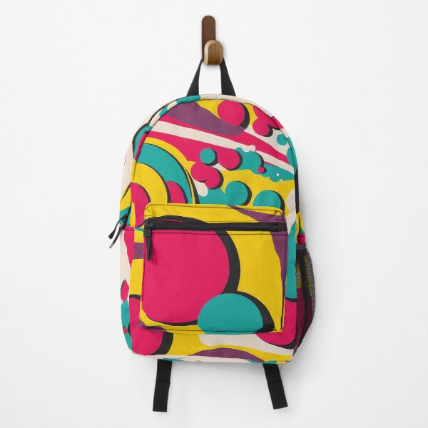 Item preview, Retro 60s 70s Vintage Pattern Bright Colored designed and sold by Aurora Hues.