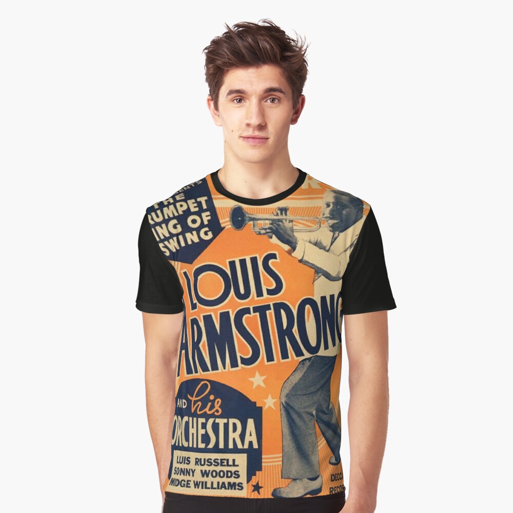 louis armstrong t shirt