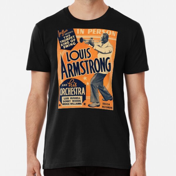 louis armstrong t shirt