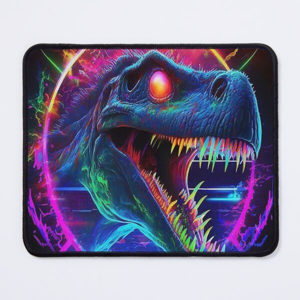 Item preview, Dinosaur in Neon designed and sold by Teixeira224.
