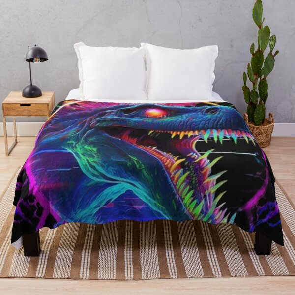 Item preview, Dinosaur in Neon designed and sold by Teixeira224.