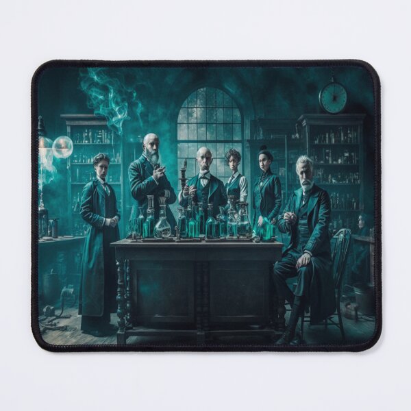 Item preview, Victorian Gothic Mad Scientists in a Creepy Laboratory designed and sold by DoctorRot.