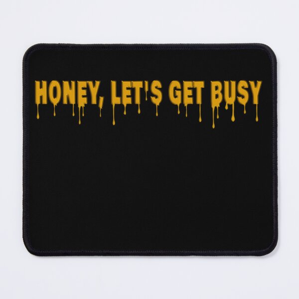 Item preview, Bee on a sunflower bee- Honey, let's get busy- gifts for beekeepers designed and sold by VectorPower.
