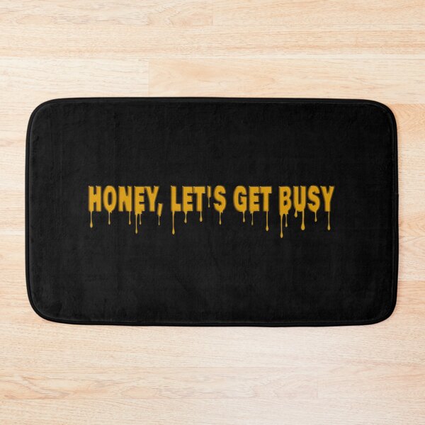 Item preview, Bee on a sunflower bee- Honey, let's get busy- gifts for beekeepers designed and sold by VectorPower.
