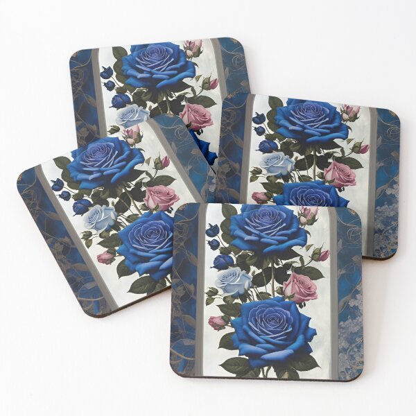 Item preview, Rosy Blue Tendrils  designed and sold by ~.