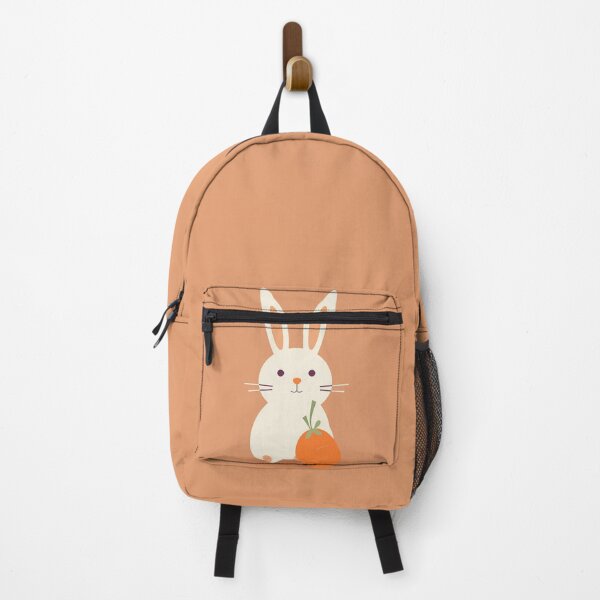Item preview, Minimalist Bunny Holding a Carrot designed and sold by EmeraldeaArt.