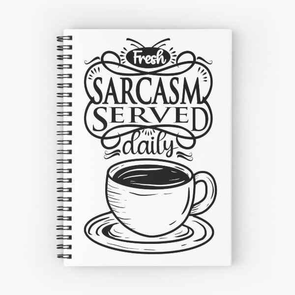 Artikelvorschau, Sarkasmus ist serviert! entworfen und verkauft von BuckWildDesigns.