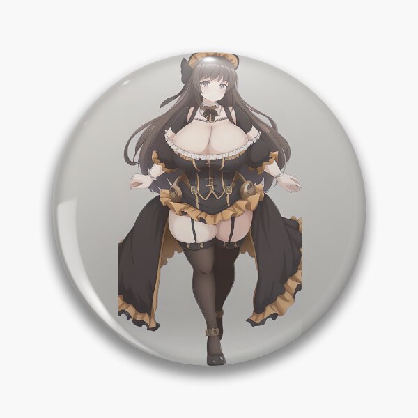 Item preview, BBW Cartoon Steampunk Lady designed and sold by RaveToTheGrave.