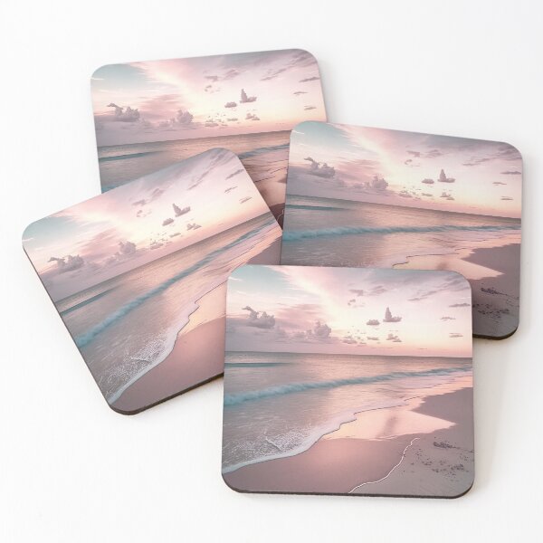 Item preview, Twilight Reverie: Beach Sunset Landscape designed and sold by Amalie A.