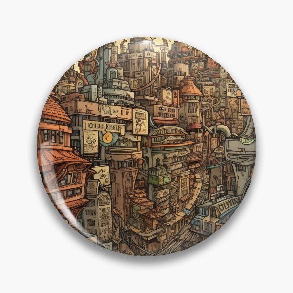 Item preview, Angular City Scape designed and sold by DreamPuzzles.