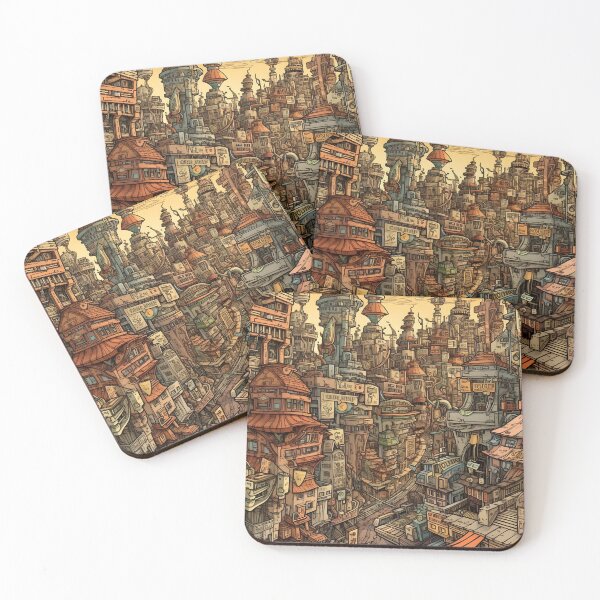 Item preview, Angular City Scape designed and sold by DreamPuzzles.