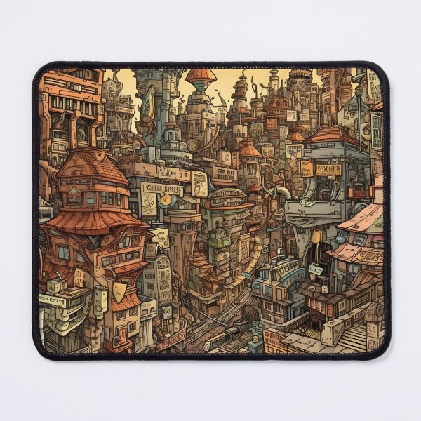 Item preview, Angular City Scape designed and sold by DreamPuzzles.