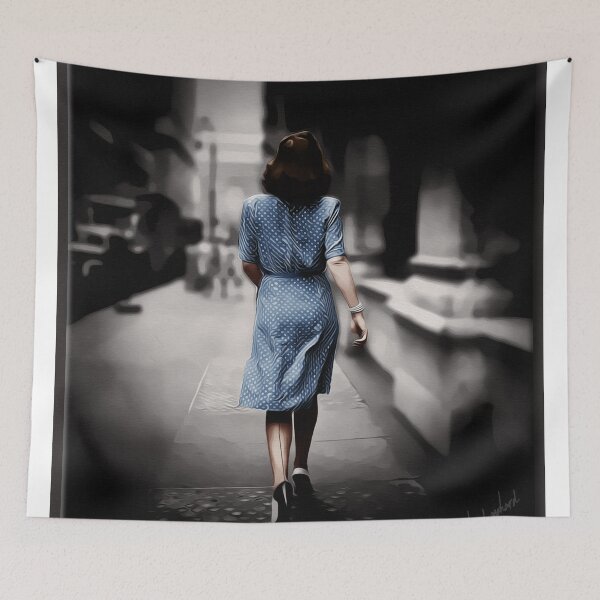 Item preview, There She Goes Just a Walkin' Down the Street designed and sold by Richard  Gerhard.