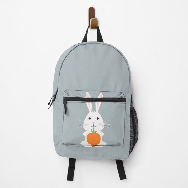 Item preview, Minimalist Bunny Holding a Carrot designed and sold by EmeraldeaArt.