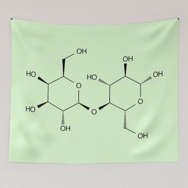 Item preview, Lactose Milk Sugar Chemical Molecule Structure designed and sold by Girih.