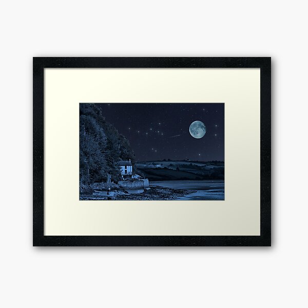 Item preview, Dylan Thomas Boathouse Stars And Moon designed and sold by Steve Purnell Photography.