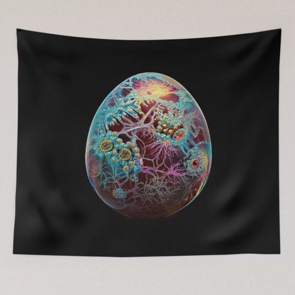 Item preview, Easter Joy: Unique hand-painted egg for your collection designed and sold by Girih.