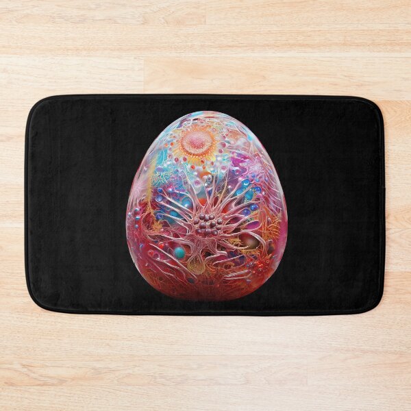 Item preview, Easter joy in pastel: a hand-painted egg as a symbol of hope and renewal designed and sold by Girih.