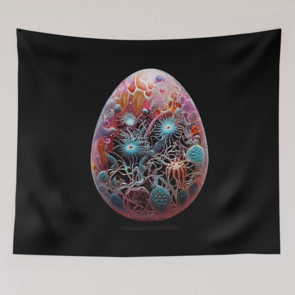 Item preview, Easter time is art time: Unique painted egg for your collection designed and sold by Girih.