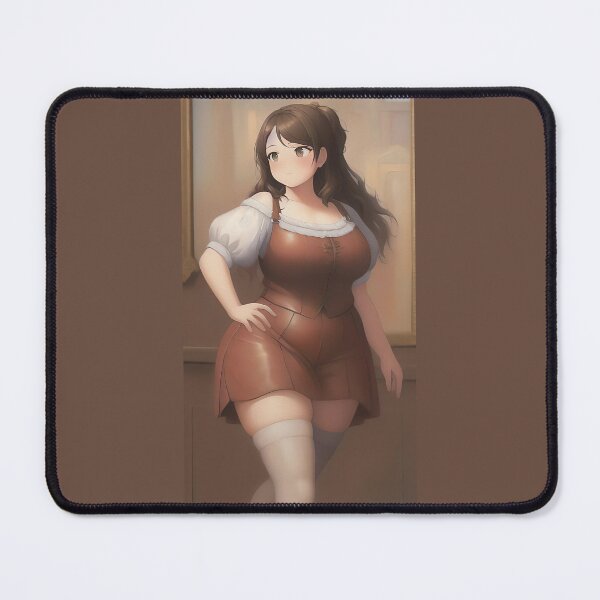 Item preview, BBW Cartoon Steampunk Lady designed and sold by RaveToTheGrave.