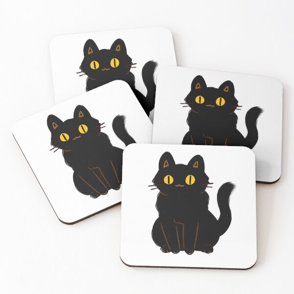 Item preview, BLACK CAT HOLDING ON, CUTE BLACK CAT HOLDING ON designed and sold by elatyaouishop.