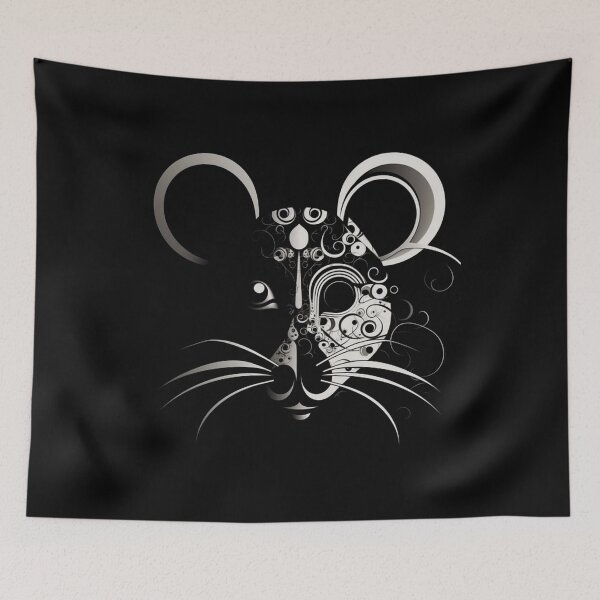 Item preview,  Angry Mouse. White Mouse. designed and sold by DiamondPixel.