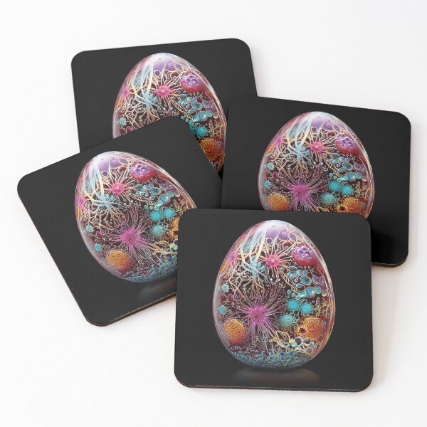 Item preview, Easter joy: A motley egg full of life and joy designed and sold by Girih.