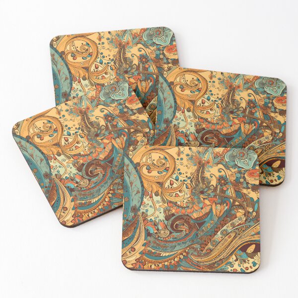 Item preview, Abstract Paisley Pattern 2 designed and sold by Seetears.