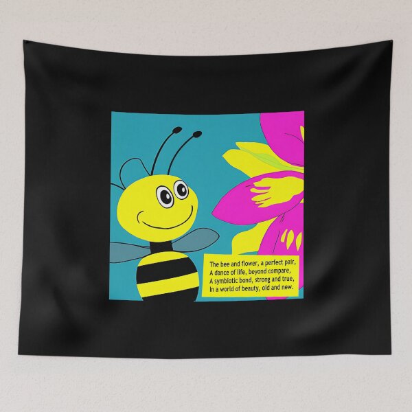 Item preview, The Flower and the Bee designed and sold by artcreatedbybill.